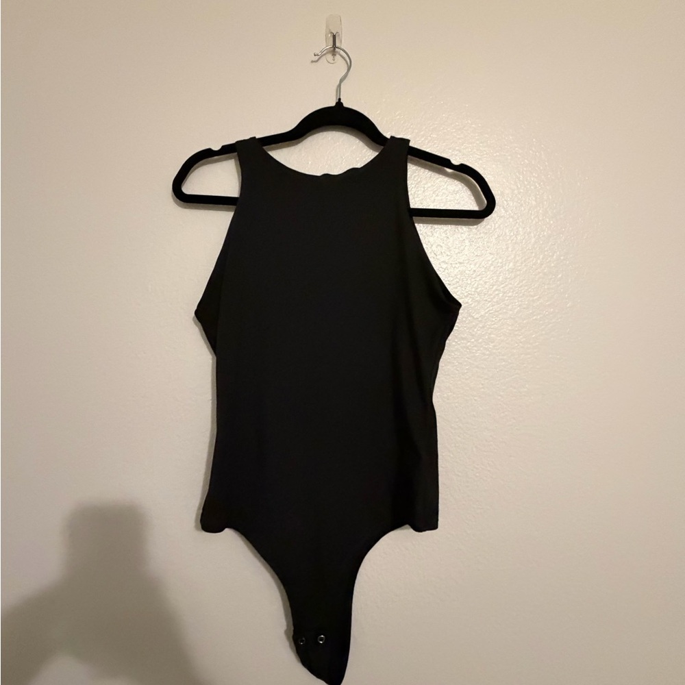 ReoRia Elegant Black Bodysuit